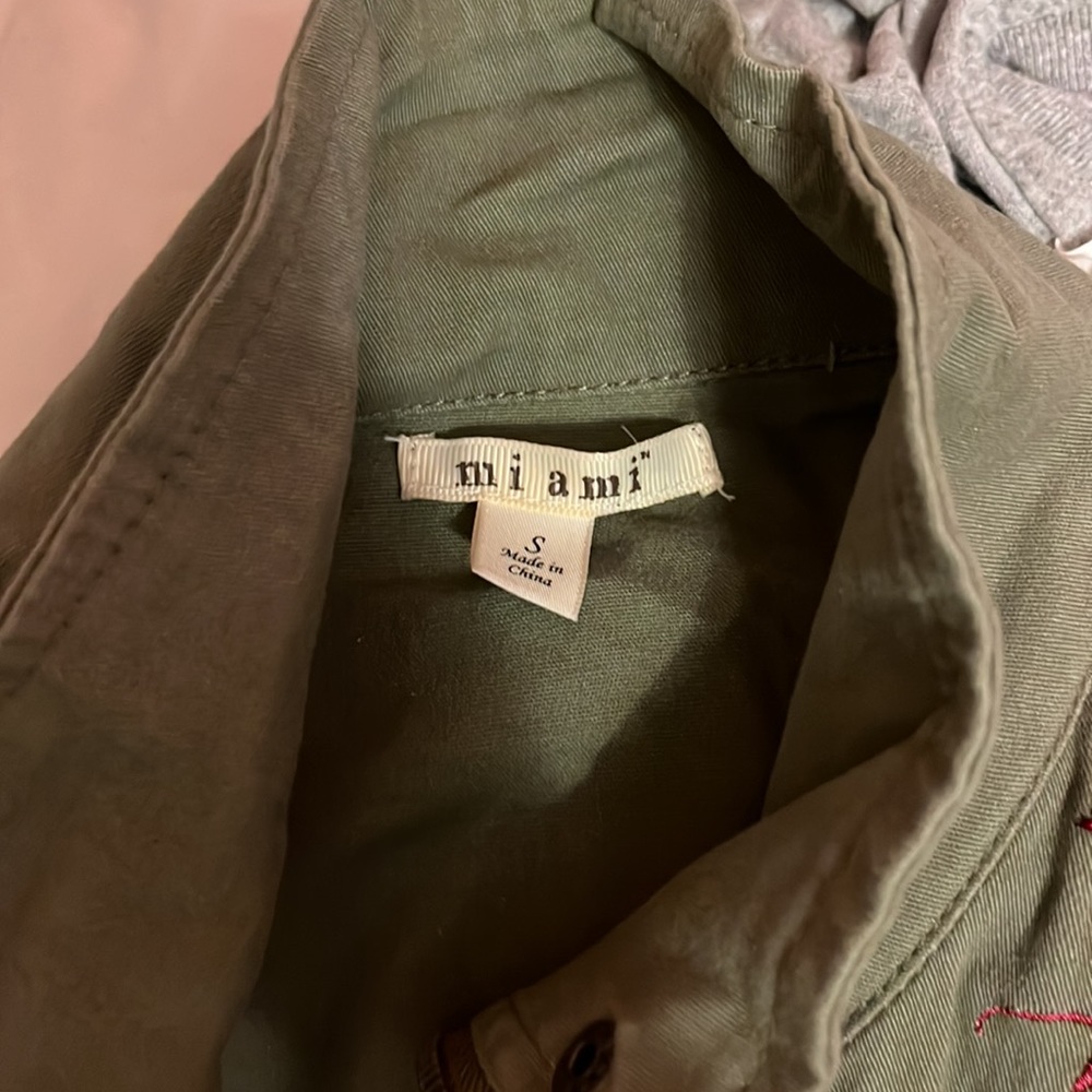 Embroidered army jacket - Picture 5 of 7